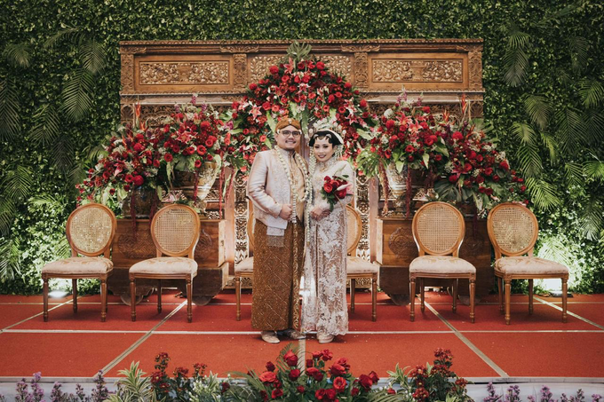 The Wedding of Chanari & Krido by Cassia Decoration - 030