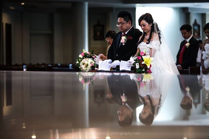 Albert + Cynthia - Wedding day by Spotlite Photography - 004