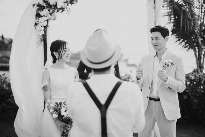 Chan & Valentina they are a Korean couple living in Indonesia. they really like the warm Bali air with the sound of the waves. they hold a wedding in by Nocture - 029 Chan & Valentina they are a Korean couple living in Indonesia. they really like the warm Bali air with the sound of the waves. they hold a wedding in by Nocture - 029