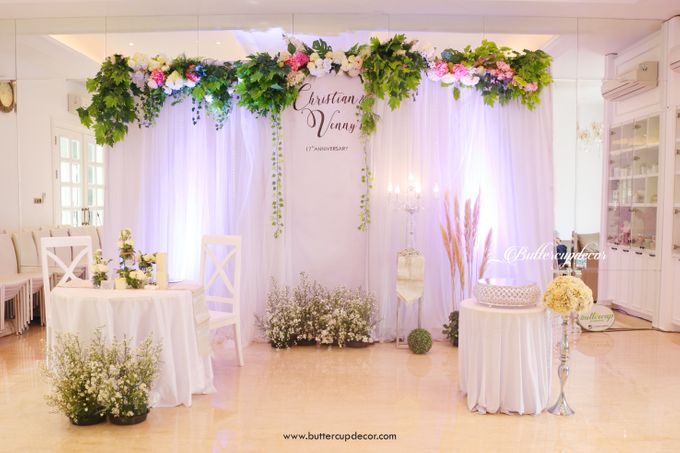 Christian & Venny s 17th Wedding Anniversary by Buttercup Decoration - 001 Christian & Venny s 17th Wedding Anniversary by Buttercup Decoration - 001