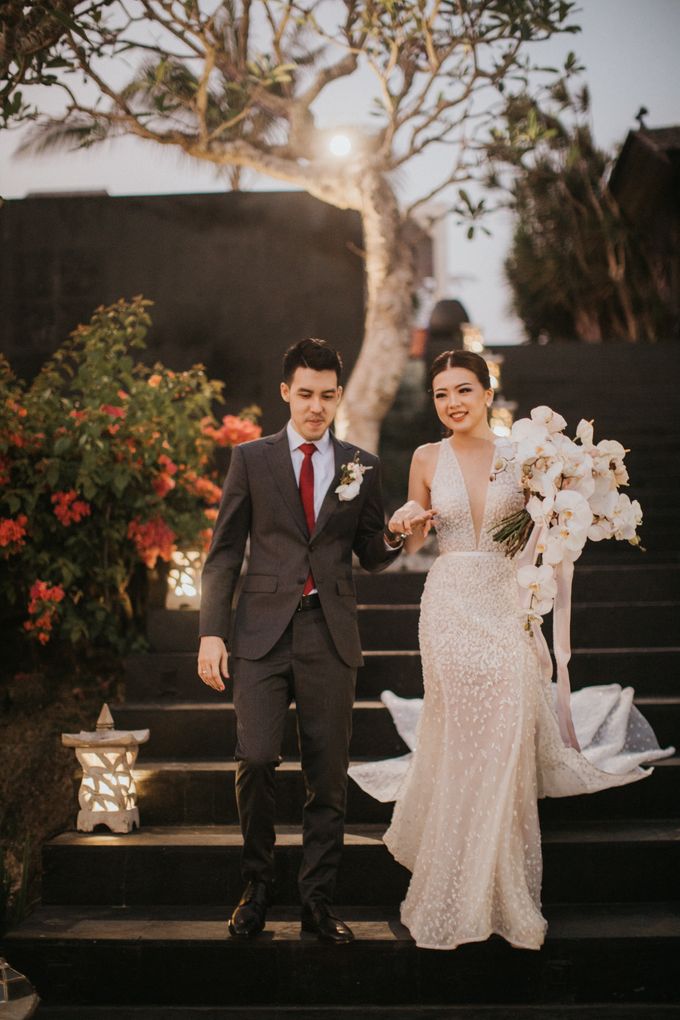 Ian & Franciska - Dreamy Elegant Wedding by Khayangan Estate - 040