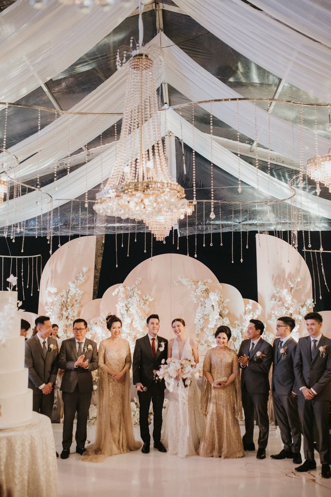 Ian & Franciska - Dreamy Elegant Wedding by Khayangan Estate - 043