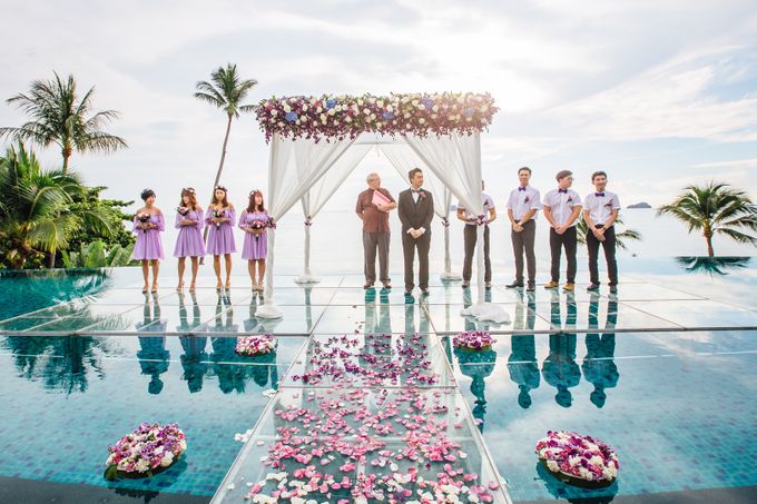 Carene & Justin the romantic wedding at Conrad Samui by BLISS Events & Weddings Thailand - 010