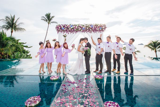 Carene & Justin the romantic wedding at Conrad Samui by BLISS Events & Weddings Thailand - 017