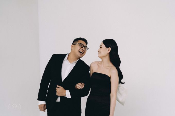 Clement & Michelle Prewedding Studio Session Part 1 by AKSA Creative - 021