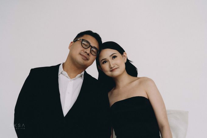Clement & Michelle Prewedding Studio Session Part 1 by AKSA Creative - 023