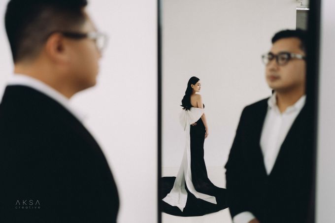 Clement & Michelle Prewedding Studio Session Part 1 by AKSA Creative - 024