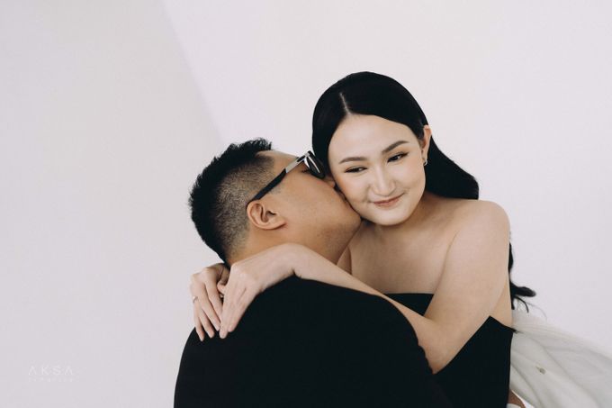 Clement & Michelle Prewedding Studio Session Part 1 by AKSA Creative - 028
