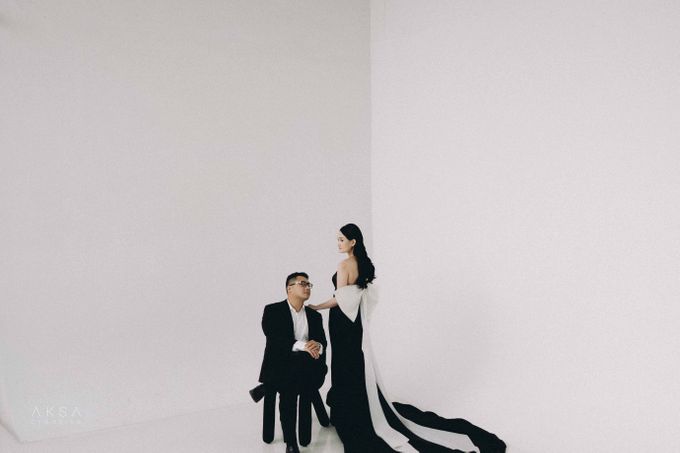 Clement & Michelle Prewedding Studio Session Part 1 by AKSA Creative - 003