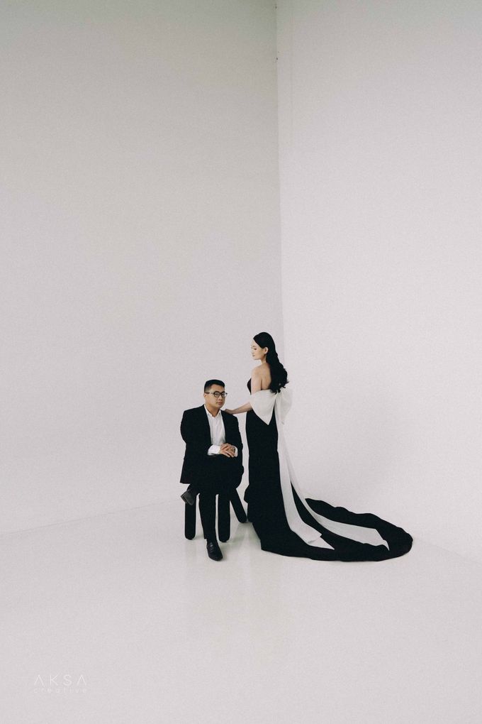 Clement & Michelle Prewedding Studio Session Part 1 by AKSA Creative - 002