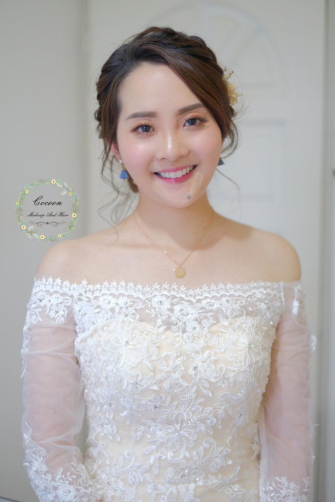 Bride Rachel  by Cocoon makeup and hair - 001