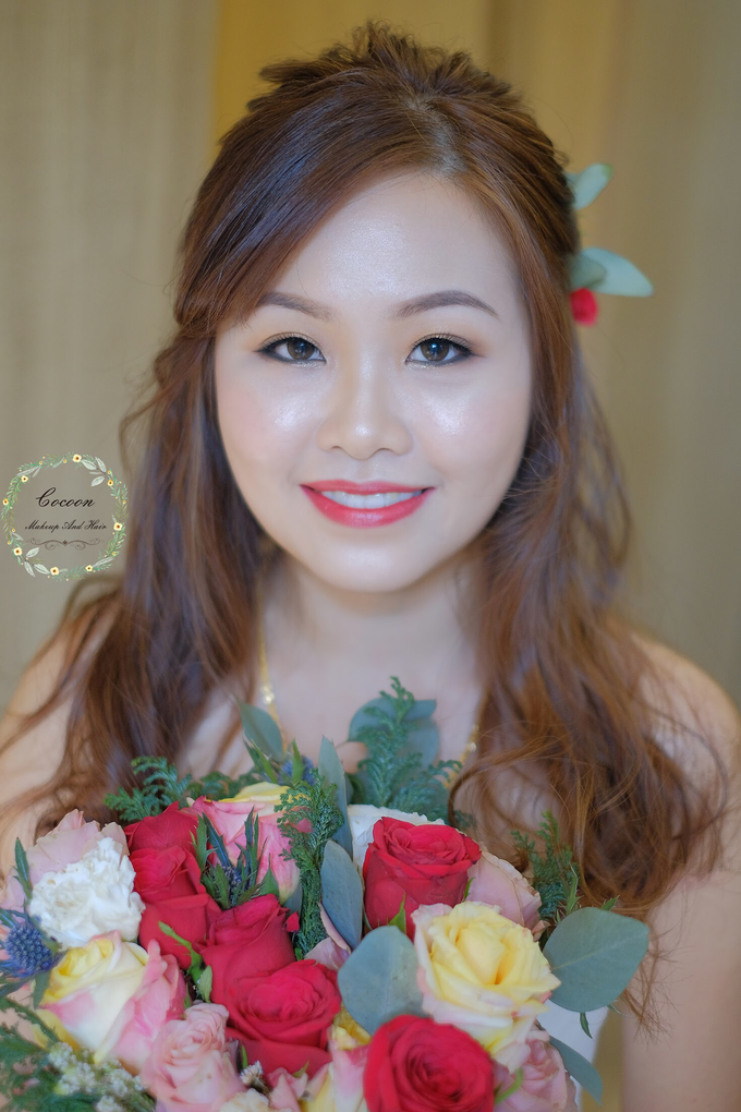 Si min big day (morning and evening looks) by Cocoon makeup and hair - 011