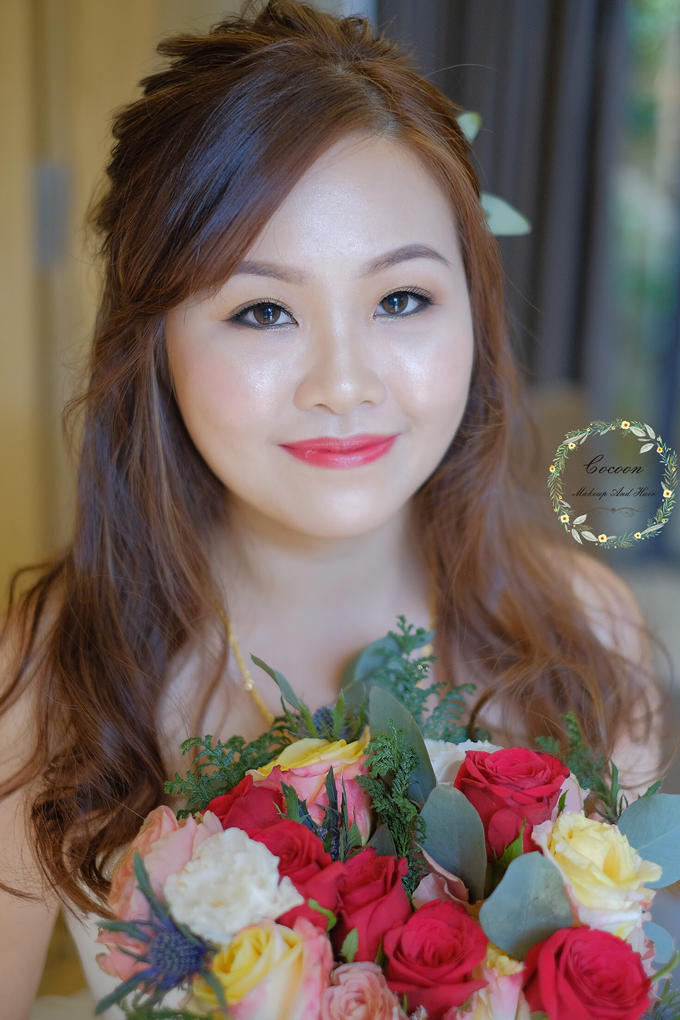 Si min big day (morning and evening looks) by Cocoon makeup and hair - 012