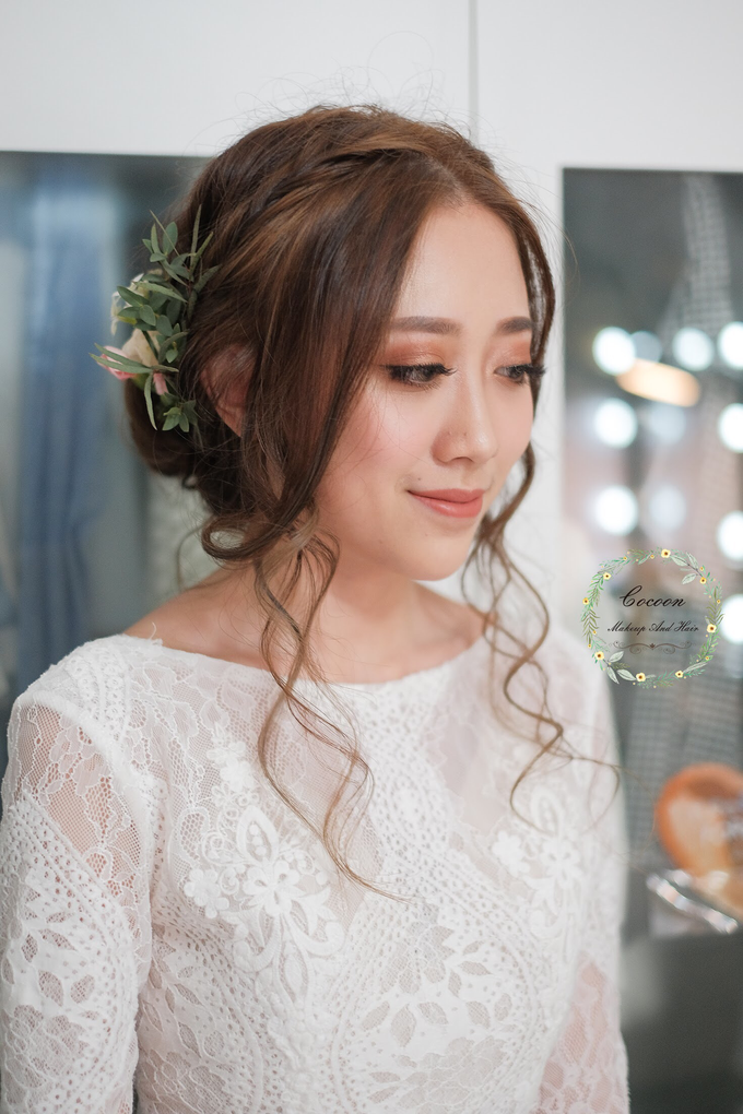 Bride Samantha  by Cocoon makeup and hair - 001