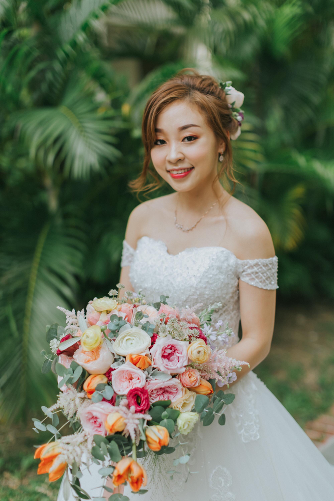 Odelia wedding day by Cocoon makeup and hair - 028