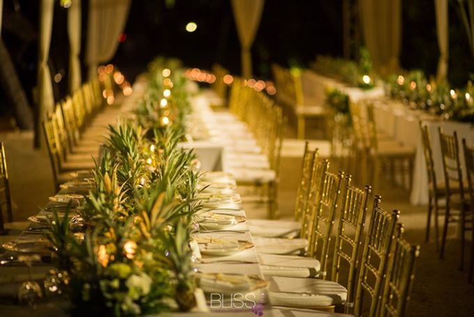 Welcome dinner on the beach tropical theme by BLISS Events & Weddings Thailand - 002