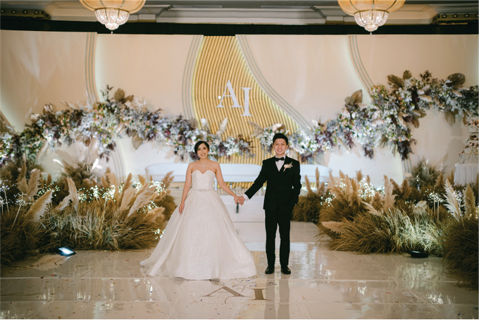 Arief & Imel Wedding Decoration at Puri Bengawan, Bogor by Valentine Wedding Decoration - 025