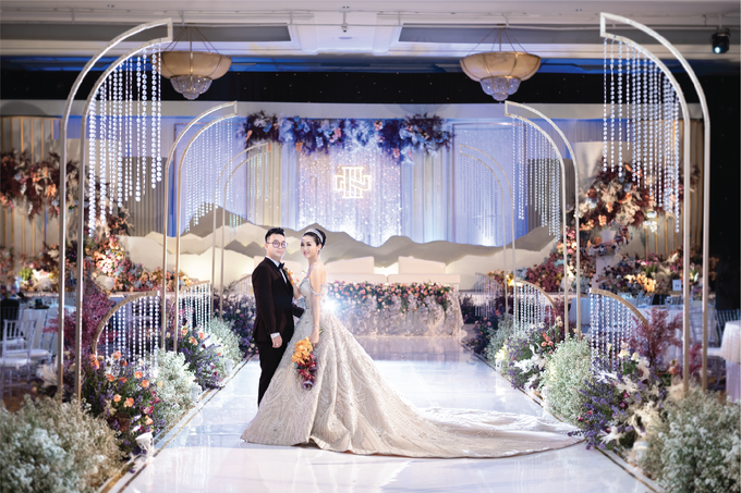 Hendy & Nathalia Wedding Decoration at Puri Bengawan by Valentine Wedding Decoration - 049