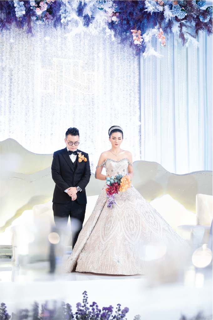 Hendy & Nathalia Wedding Decoration at Puri Bengawan by Valentine Wedding Decoration - 044