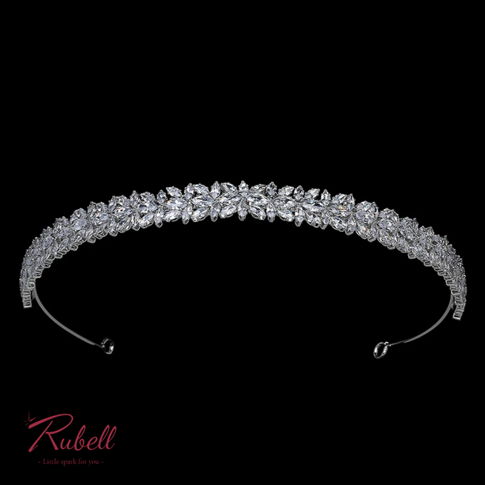 Leia CZ Headpiece by Rubell Jewelry - 001