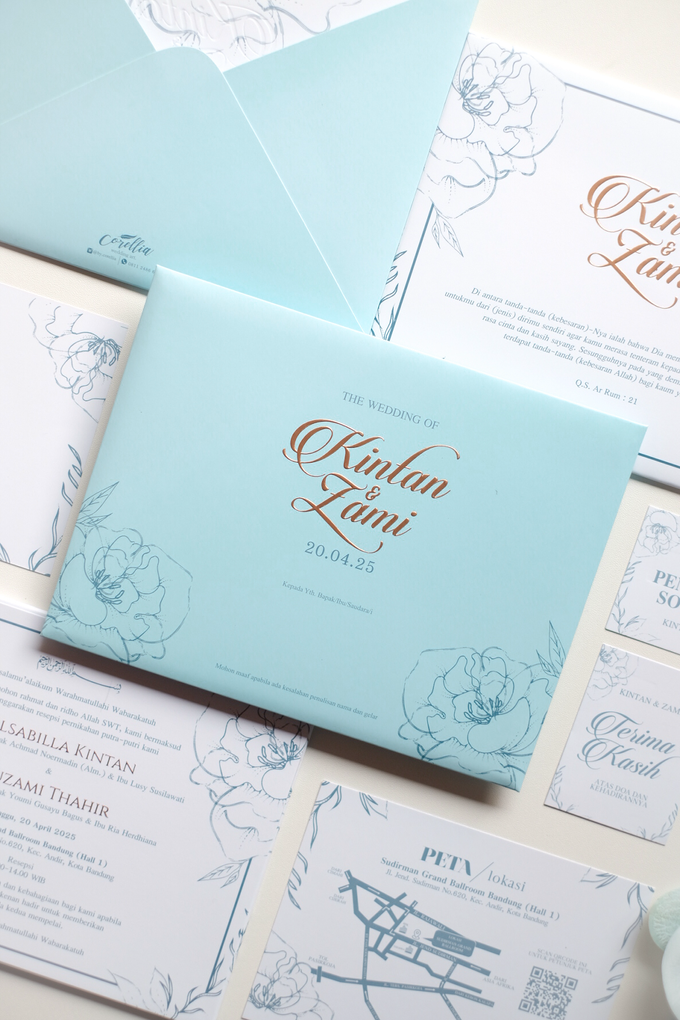 UNDANGAN KINTAN & ZAMI by Corellia Wedding Art - 003