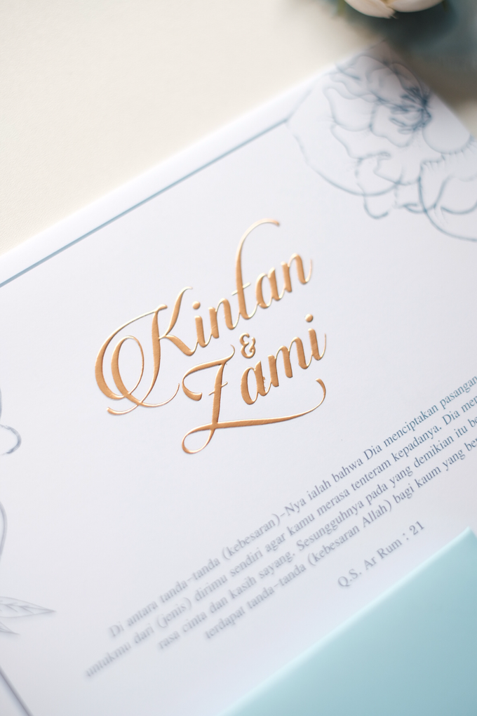 UNDANGAN KINTAN & ZAMI by Corellia Wedding Art - 007