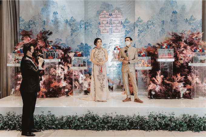 Levina & Yansen Engagement Decoration at Royal Dynasty by Valentine Wedding Decoration - 015