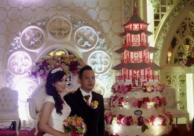 Happy wedding for Anthony & Lindy by Pelangi Cake - 001