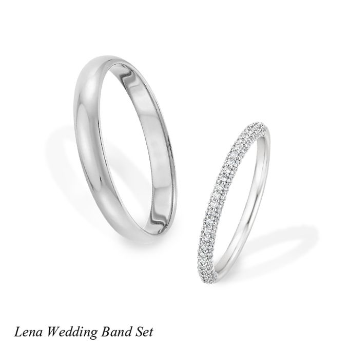 DIAMOND WEDDING BAND SET by Mirage Jeweler - 012 DIAMOND WEDDING BAND SET by Mirage Jeweler - 012