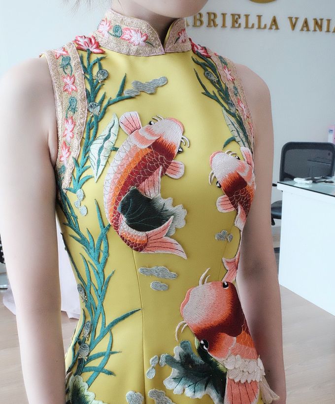 Cheongsam Embroidery - GV HERITAGE by GV by Gabriella Vania - 015 Cheongsam Embroidery - GV HERITAGE by GV by Gabriella Vania - 015