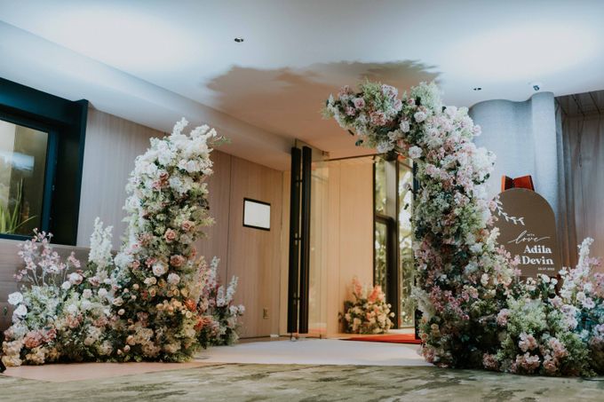 Wedding Reception of Adila x Devin by ENRICH WEDDING - 011