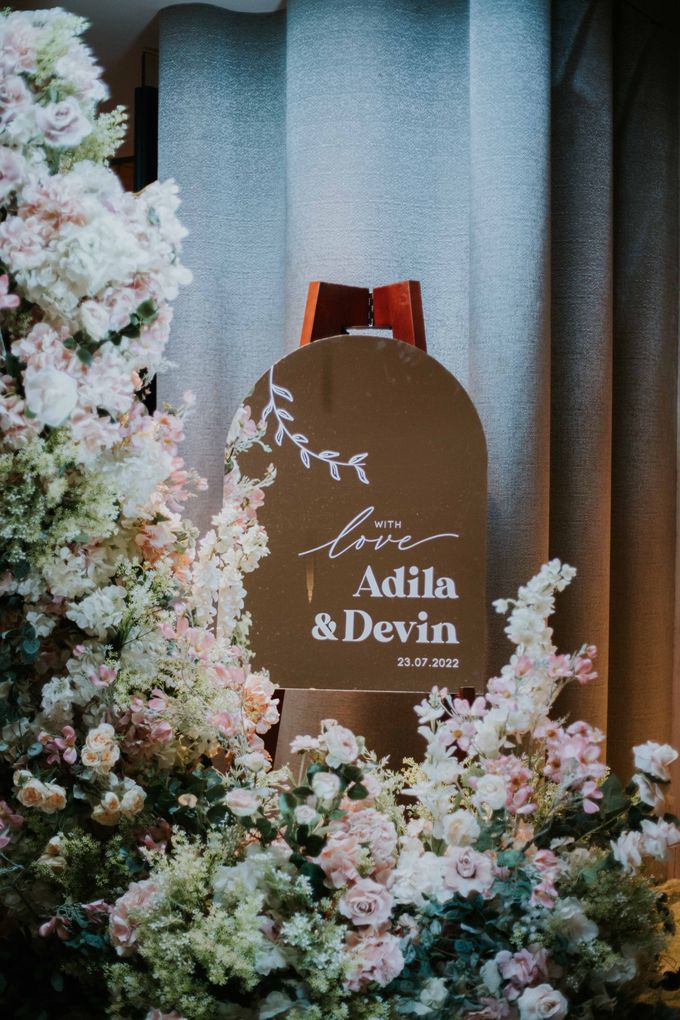 Wedding Reception of Adila x Devin by ENRICH WEDDING - 020