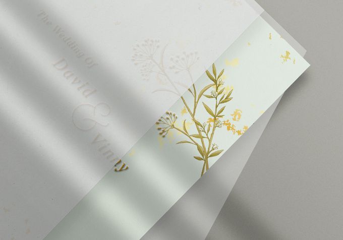 Customized wedding invitation design D&V by corakrupa - 004 Customized wedding invitation design D&V by corakrupa - 004