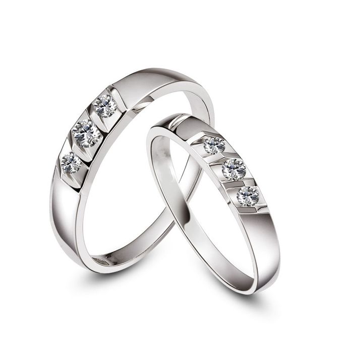 Tiaria Destiny Diamond Ring Perhiasan Cincin Pernikahan Emas dan Berlian by TIARIA - 002