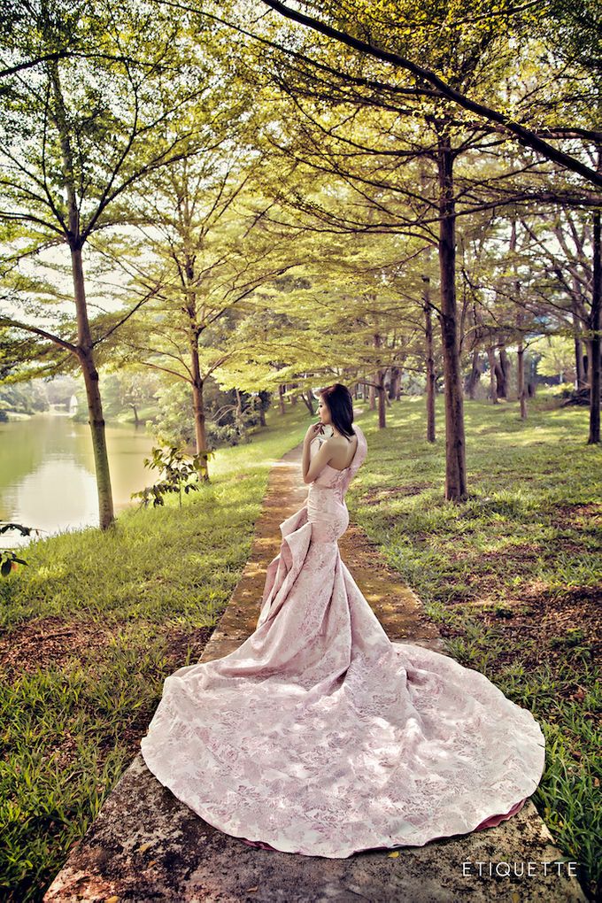 Phoeboe Pink Dress by Etiquette - 003 Phoeboe Pink Dress by Etiquette - 003