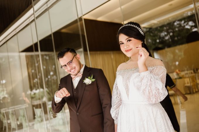 Dila & Rizky Reception at On Green by AKSA Creative - 023