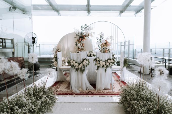 Ratih & Fizry Wedding Decoration at Trans 18th Floor by Valentine Wedding Decoration - 005