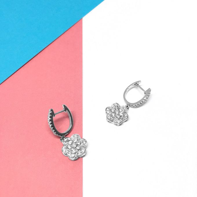 Diamond Earring by Felicity Jewellery - 001 Diamond Earring by Felicity Jewellery - 001