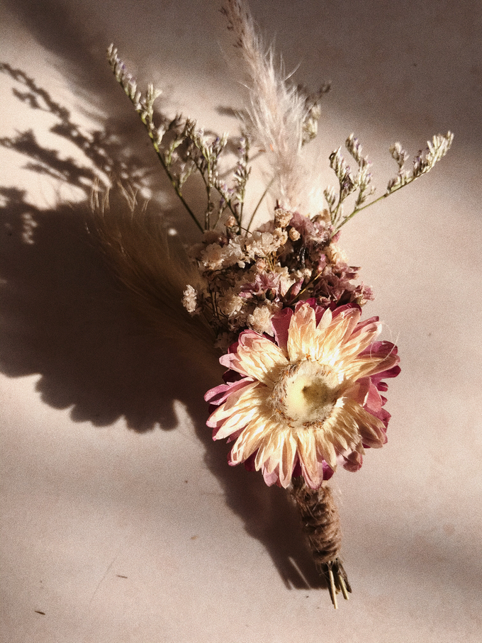 Boutonniere & Corsage by Dried Flower Studio - 009 Boutonniere & Corsage by Dried Flower Studio - 009