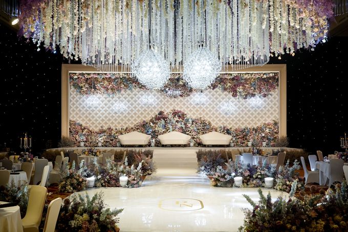 The Wedding of Nik & Priyanka by De Sketsa decoration - 002