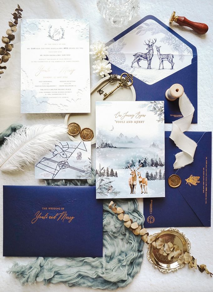 Winter Wonderland by Trouvaille Invitation - 001 Winter Wonderland by Trouvaille Invitation - 001
