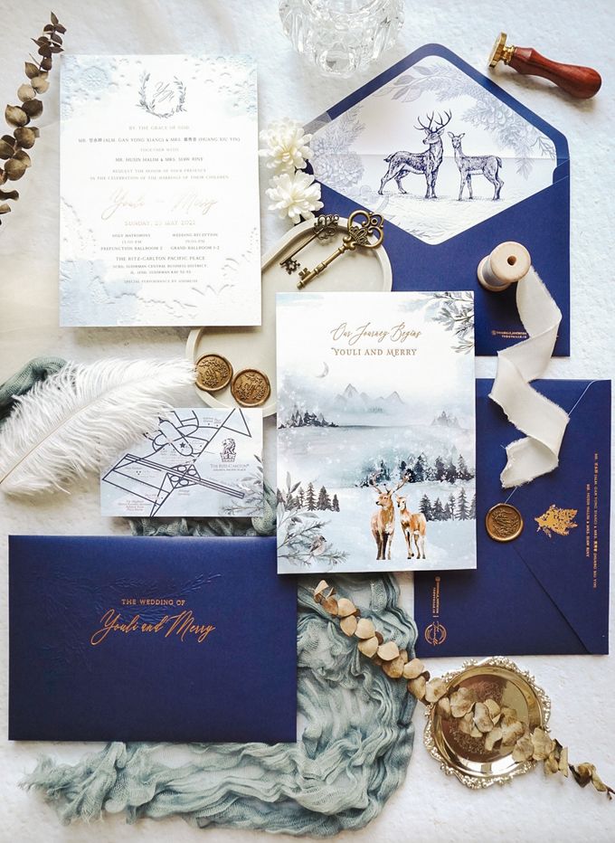 Winter Wonderland by Trouvaille Invitation - 001