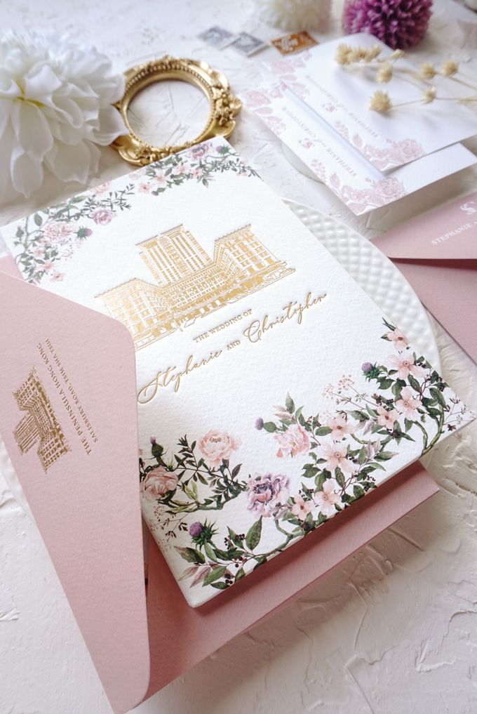 Floral Union by Trouvaille Invitation - 014 Floral Union by Trouvaille Invitation - 014