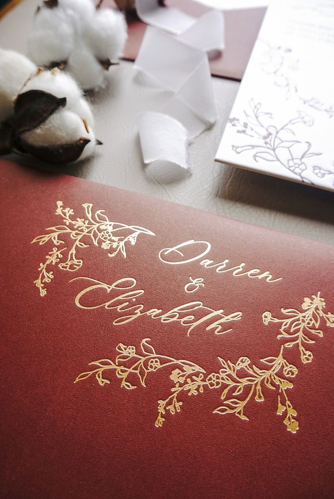 Burnt Orange Orchard by Trouvaille Invitation - 003 Burnt Orange Orchard by Trouvaille Invitation - 003