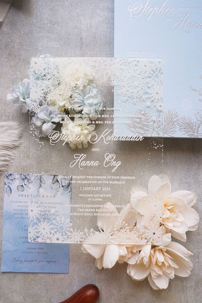 Winter Celebration by Trouvaille Invitation - 008