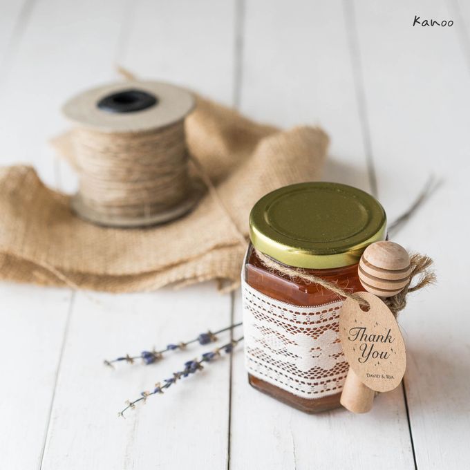 Wedding Souvenir - Honey in the Jar 45ml by Kanoo Paper & Gift - 001 Wedding Souvenir - Honey in the Jar 45ml by Kanoo Paper & Gift - 001