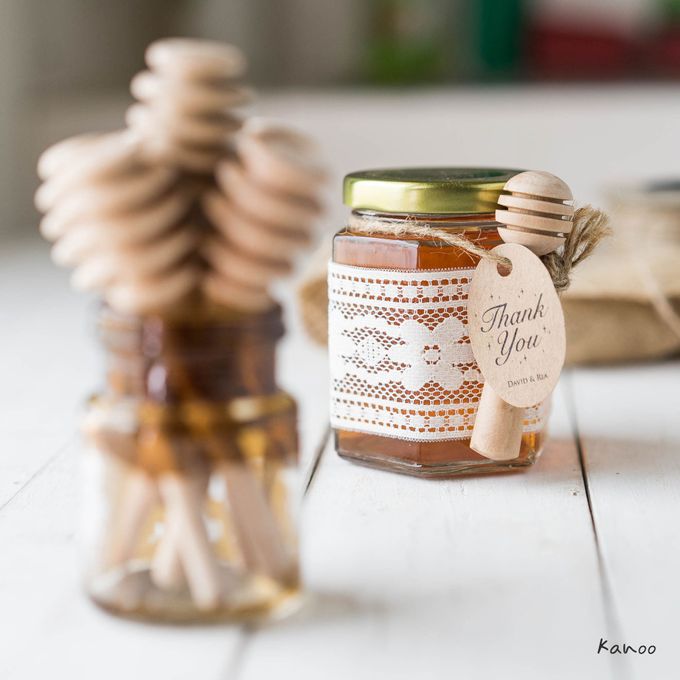 Wedding Souvenir - Honey in the Jar 45ml by Kanoo Paper & Gift - 002 Wedding Souvenir - Honey in the Jar 45ml by Kanoo Paper & Gift - 002