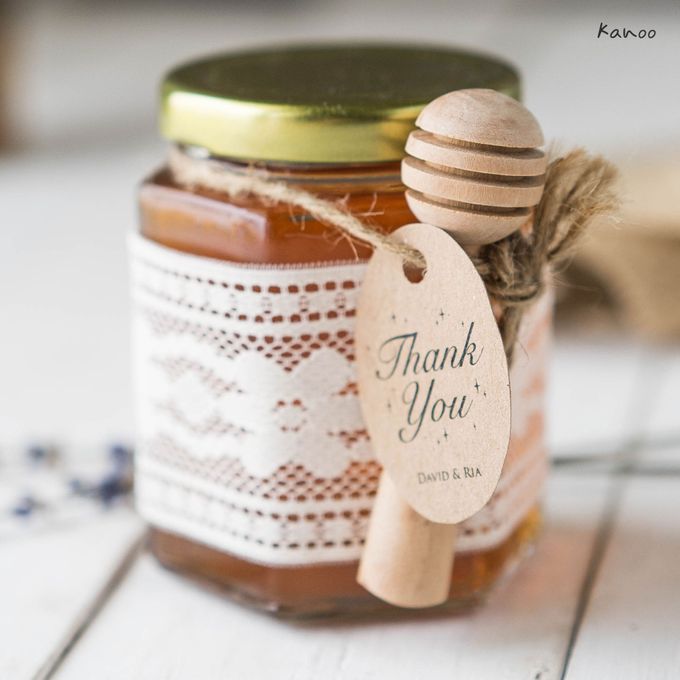 Wedding Souvenir - Honey in the Jar 45ml by Kanoo Paper & Gift - 003 Wedding Souvenir - Honey in the Jar 45ml by Kanoo Paper & Gift - 003