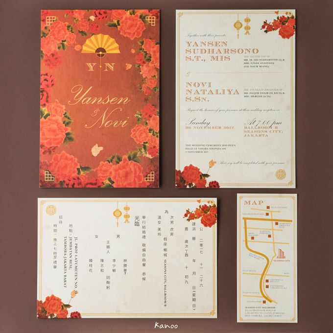 Wedding Invitation China 1920 By Kanoo Paper Gift Bridestory Com