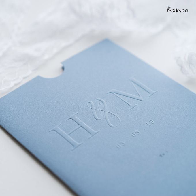 Wedding Invitation Aqua Blue Simply Minimalist by Kanoo Paper & Gift - 002 Wedding Invitation Aqua Blue Simply Minimalist by Kanoo Paper & Gift - 002